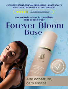 FOREVER BLOOM- BASE DE MAQUILLAJE 4 EN 1.