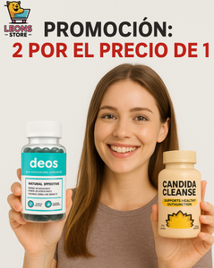 SUPER PROMO 2x1 CANDIDA + DEOS